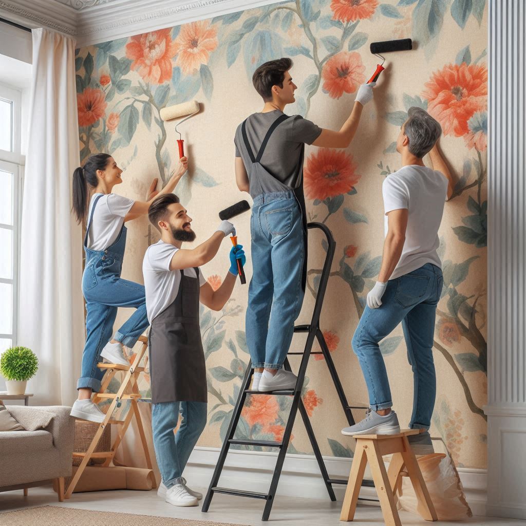 Wallpaper Fixing